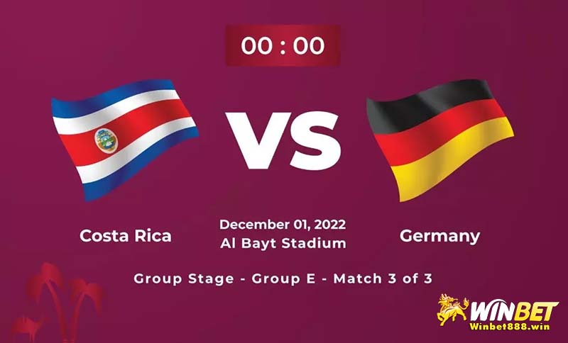 Nhận định trước trận Costa Rica vs Đức