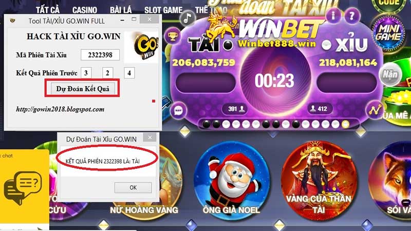 Phần mềm dự đoán tài xỉu Go.win