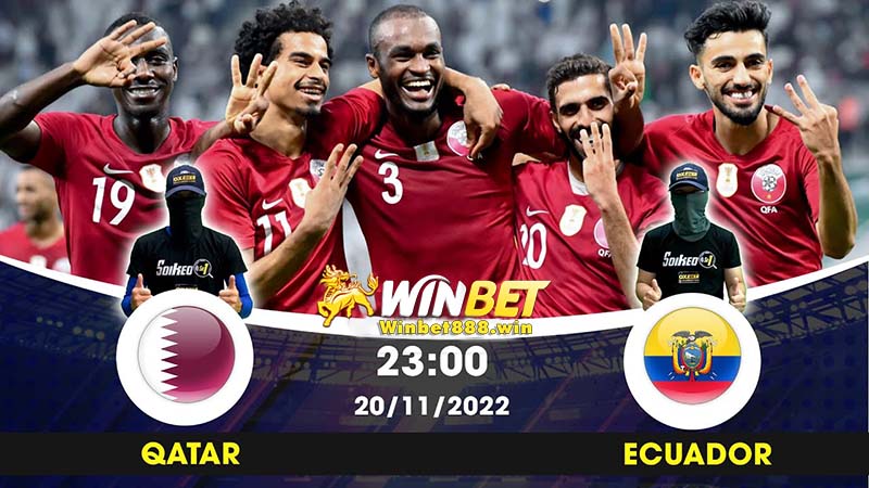 Soi kèo cá cược QaTar vs Ecuador